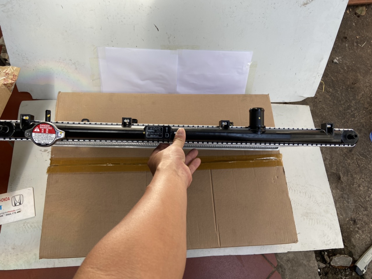 Két nước xe Honda Brio